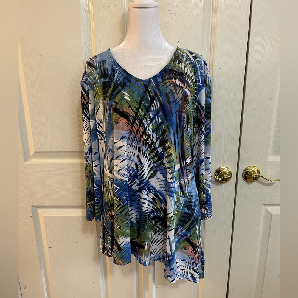 SoftWorks asymmetrical tunic, XXL